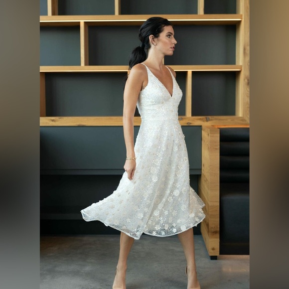 Dress The Population Embellished XL Cocktail Dress - Picture 5 of 15